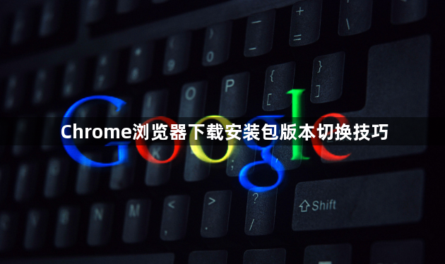 Chrome浏览器下载安装包版本切换技巧1