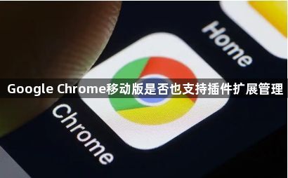 Google Chrome移动版是否也支持插件扩展管理1