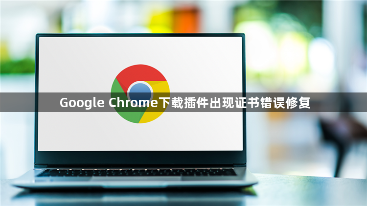 Google Chrome下载插件出现证书错误修复1
