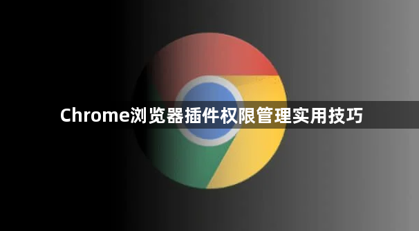 Chrome浏览器插件权限管理实用技巧1