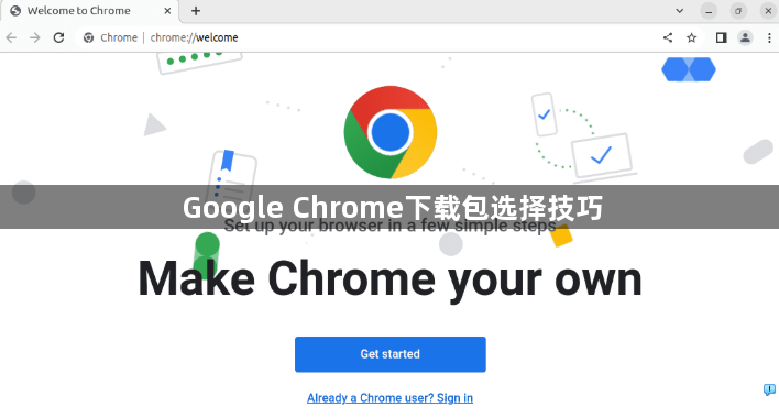 Google Chrome下载包选择技巧1