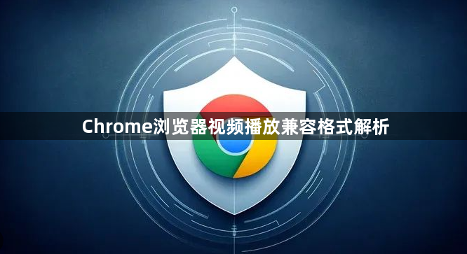 Chrome浏览器视频播放兼容格式解析1