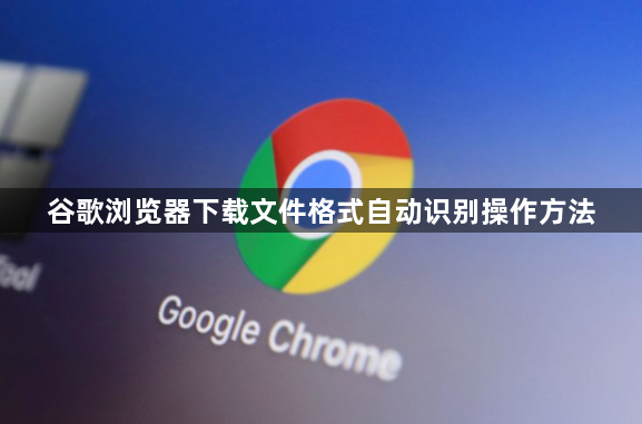 谷歌浏览器下载文件格式自动识别操作方法1