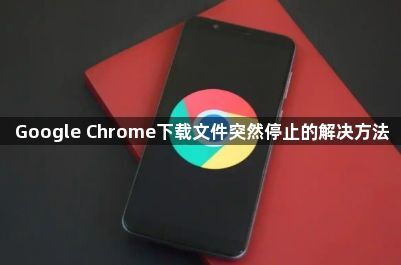 Google Chrome下载文件突然停止的解决方法1