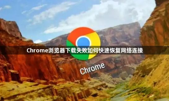 Chrome浏览器下载失败如何快速恢复网络连接1