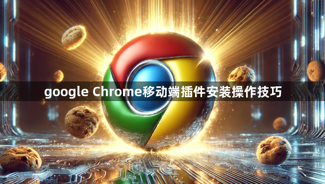 google Chrome移动端插件安装操作技巧1