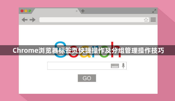 Chrome浏览器标签页快捷操作及分组管理操作技巧1