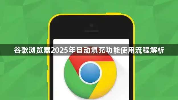 谷歌浏览器2025年自动填充功能使用流程解析1