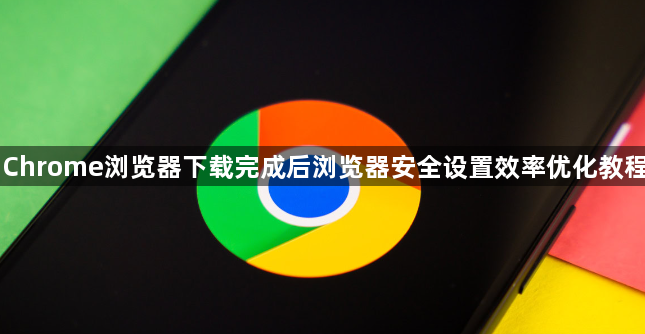 Chrome浏览器下载完成后浏览器安全设置效率优化教程1