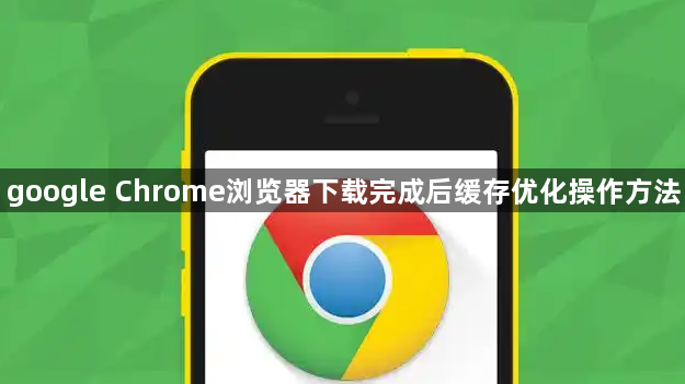 google Chrome浏览器下载完成后缓存优化操作方法1