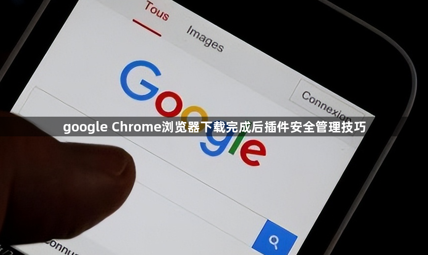 google Chrome浏览器下载完成后插件安全管理技巧1