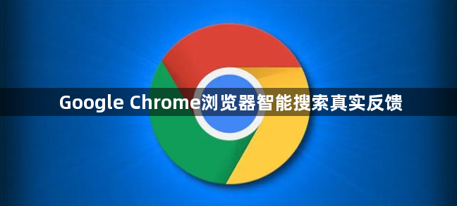 Google Chrome浏览器智能搜索真实反馈1