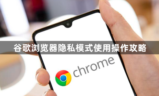 谷歌浏览器隐私模式使用操作攻略1