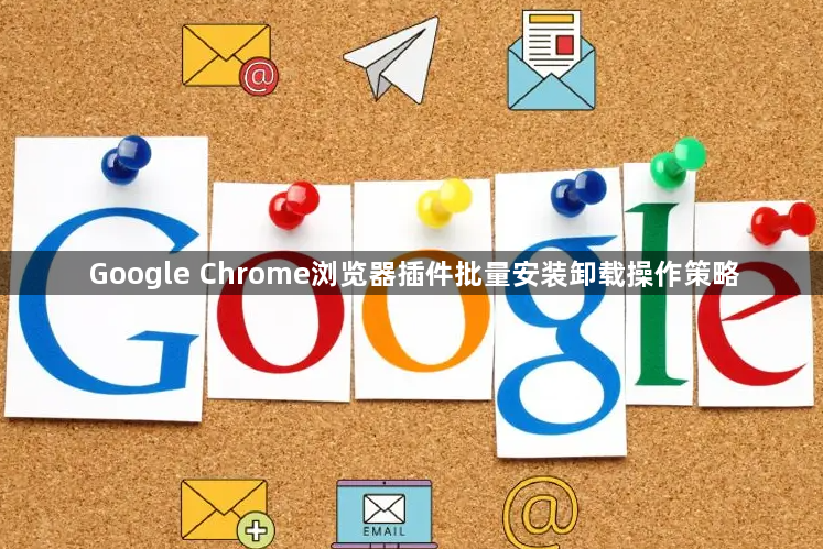 Google Chrome浏览器插件批量安装卸载操作策略1