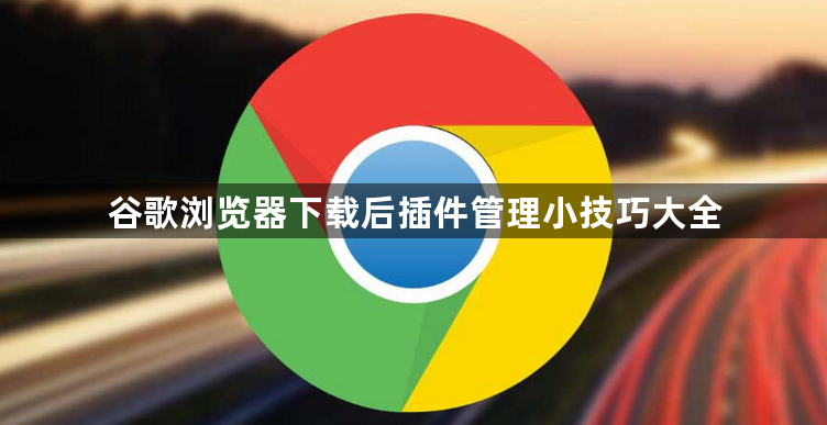 谷歌浏览器下载后插件管理小技巧大全1