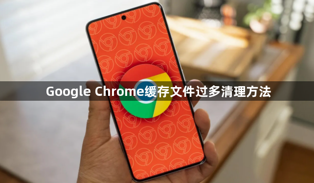 Google Chrome缓存文件过多清理方法1