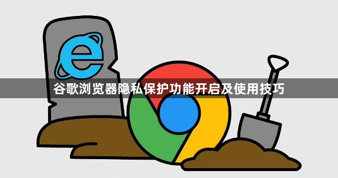 谷歌浏览器隐私保护功能开启及使用技巧1