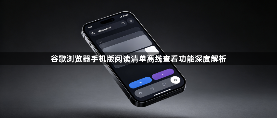 谷歌浏览器手机版阅读清单离线查看功能深度解析1
