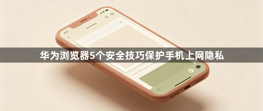 华为浏览器5个安全技巧保护手机上网隐私1