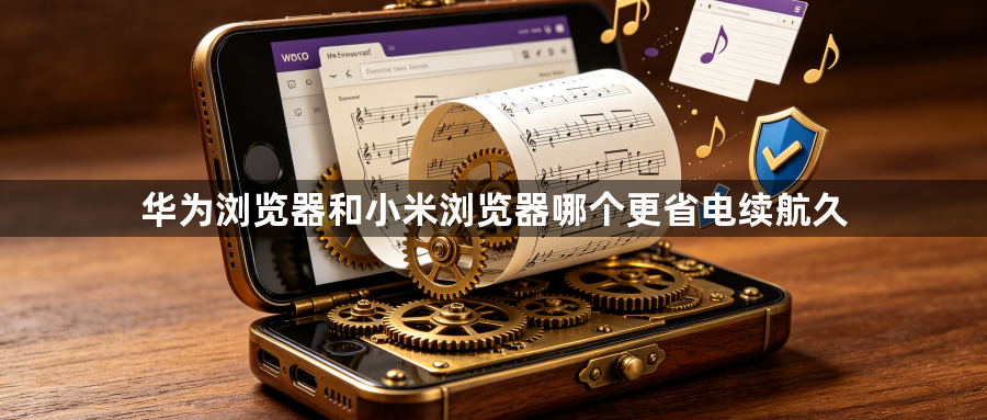 华为浏览器和小米浏览器哪个更省电续航久1