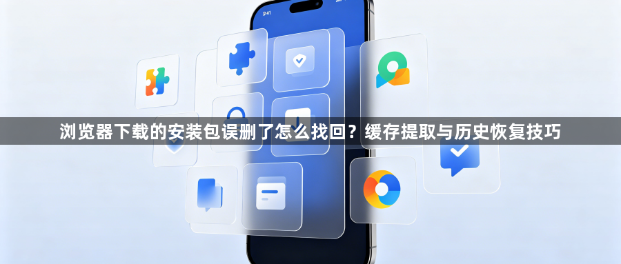 浏览器下载的安装包误删了怎么找回？缓存提取与历史恢复技巧1