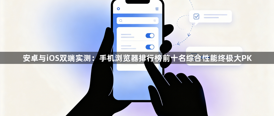 安卓与iOS双端实测：手机浏览器排行榜前十名综合性能终极大PK1