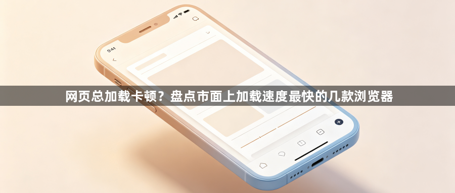 网页总加载卡顿？盘点市面上加载速度最快的几款浏览器1