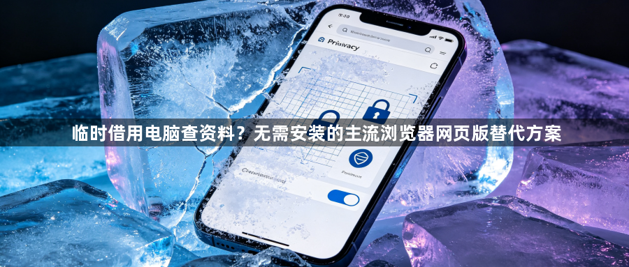 临时借用电脑查资料?无需安装的主流浏览器网页版替代方案1