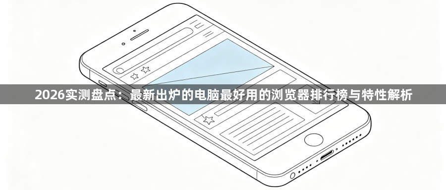 2026实测盘点:最新出炉的电脑最好用的浏览器排行榜与特性解析1