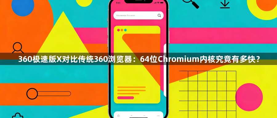 360极速版X对比传统360浏览器:64位Chromium内核究竟有多快?1