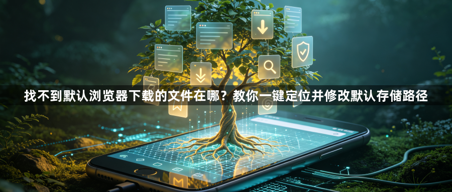 找不到默认浏览器下载的文件在哪？教你一键定位并修改默认存储路径1